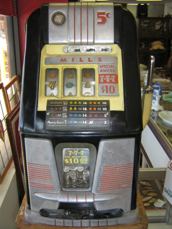 mills high top slot machine for sale