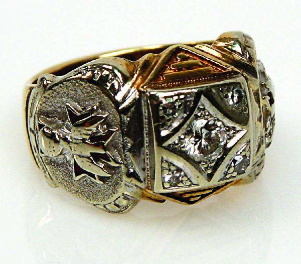 MENS KNIGHTS OF COLUMBUS RING : Lot 65285