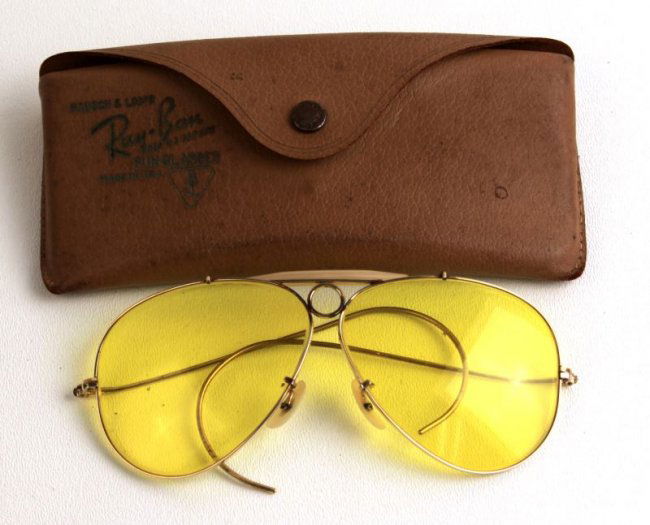 VINTAGE BAUSCH & LOMB RAY BAN SHOOTING GLASSES Lot 5433