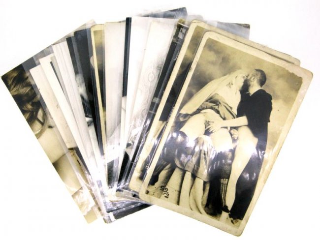 Antique Porn Postcards Photos Circa Lot