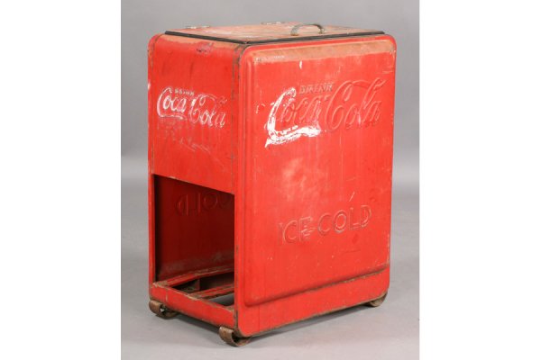 478: VINTAGE COKE COCA-COLA ICE BOX SODA : Lot 478