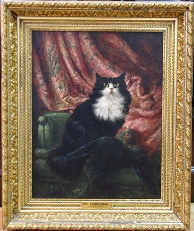 Pagan 826 mil dólares por la pintura de gatos .