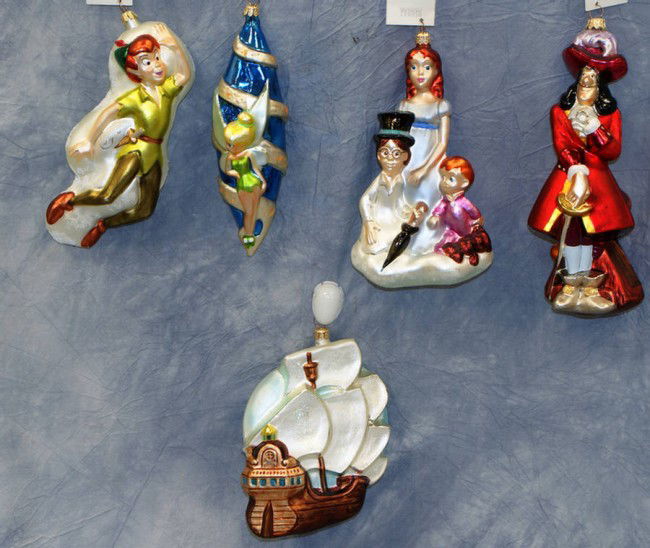 peter pan ornaments figurines