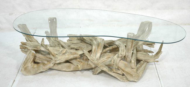 furniture gt driftwood coffee table on base with glass top steel furniture gt driftwood coffee table on base with glass top steel