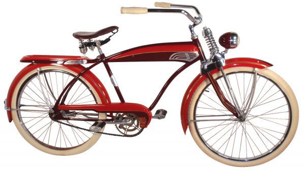 0862 Bicycle  Huffman Dayton  Dial A Ride c 1948 boys 