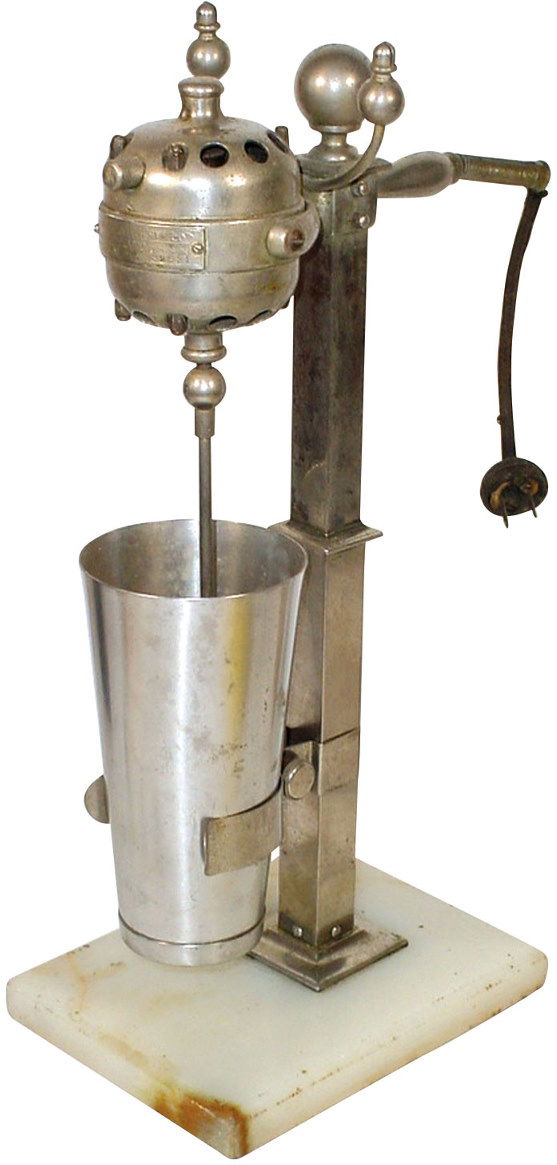 1291 Malt mixer, HamiltonBeach Mfg. Co., marble base, Lot 1291