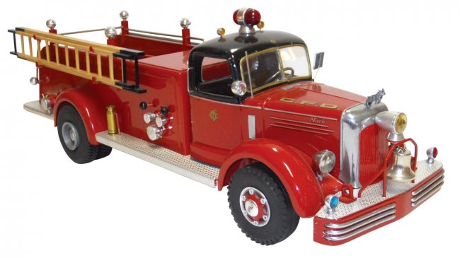 0851A Toy fire truck Smith Miller Kit Bash scale mode 0851A Toy fire truck Smith Miller Kit Bash scale mode