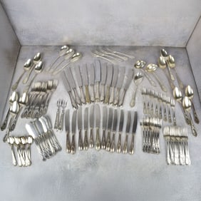 Silver Plate Dinner Service