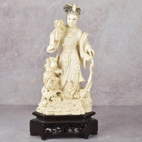Chinese Carving of a Guanyin