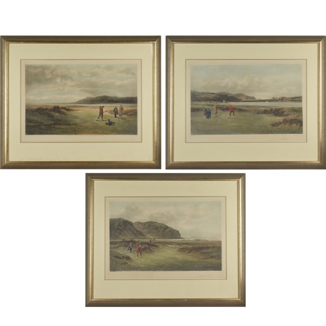 19th Century Golf Prints