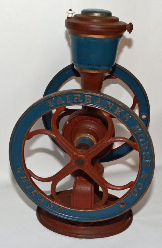 Large Fairbanks Morse & Co Antique Coffee Grinder Lot 185