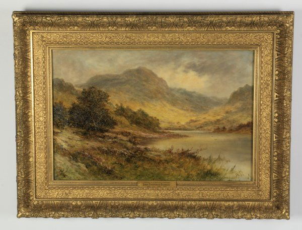 John Frederick Kensett signed O/c landscape : Lot 209