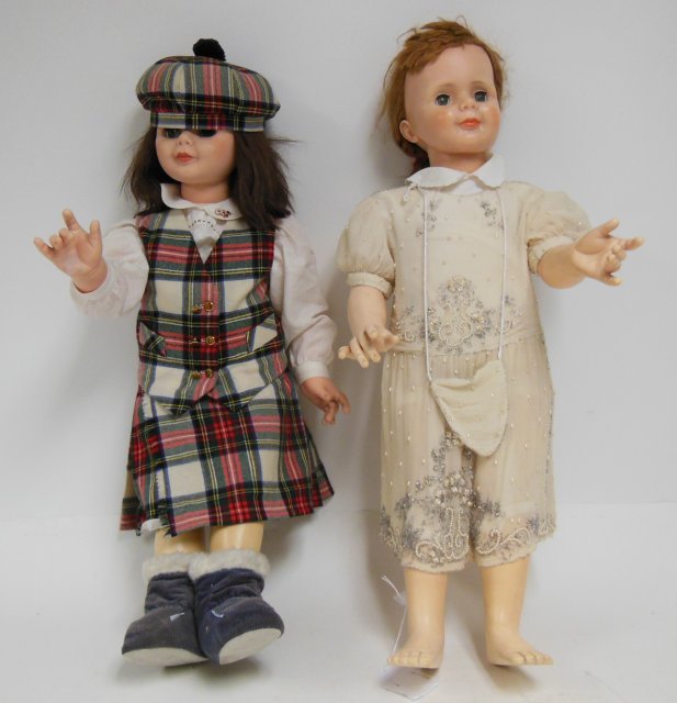 old life size dolls