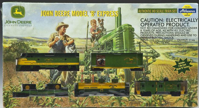 Athearn+Ho+Train+Sets Athearn John Deere Model B Express HO Train Set 