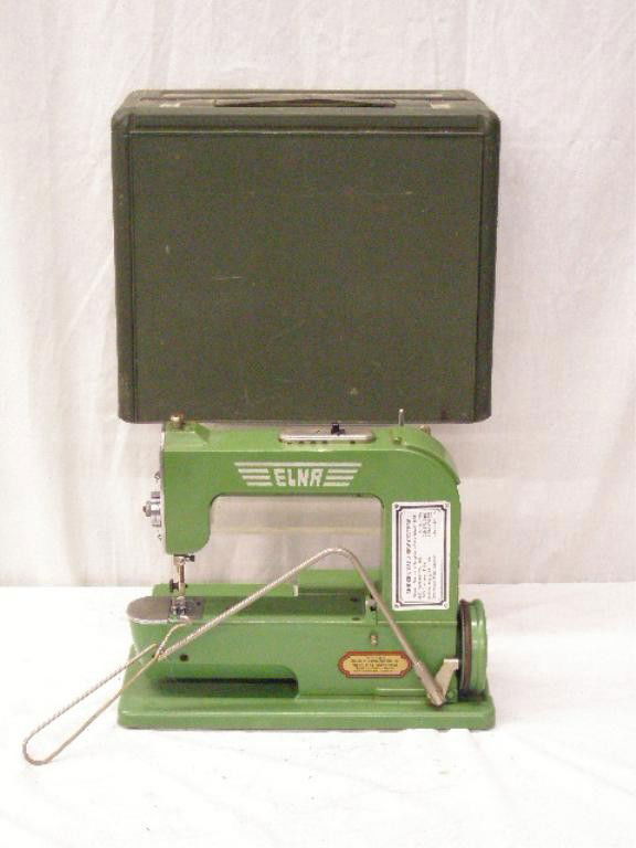 2273 Elna Portable Sewing Machine Lot 2273