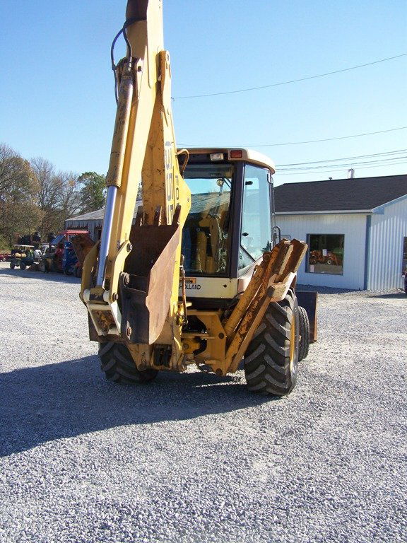 Ford 655e backhoe #8