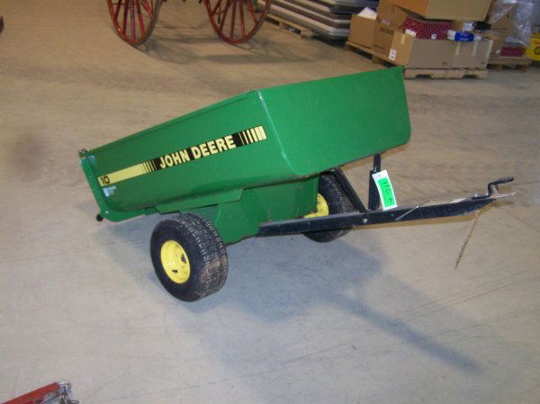 116a John Deere 10 Tractor Dump Cart Lot 116a 7202