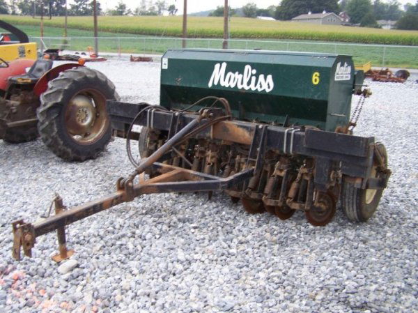 251: Marliss 6' No Till Grain Drill for Tractors : Lot 251