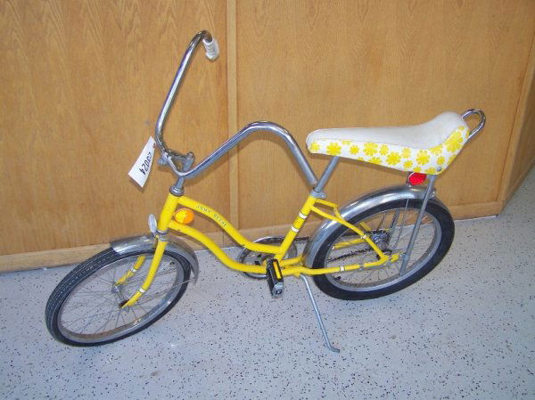 john deere banana seat bike