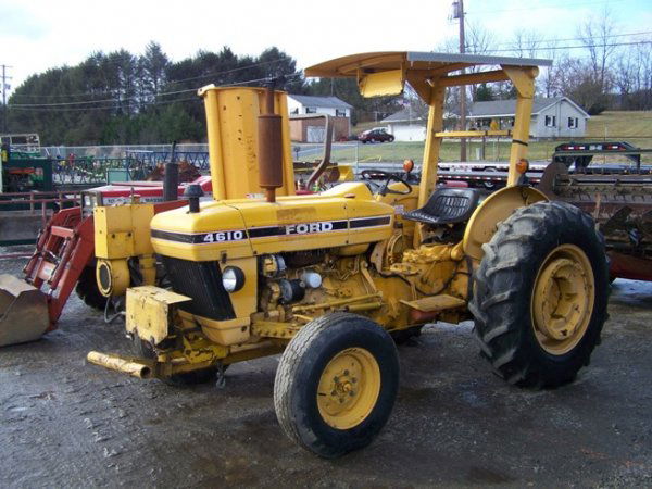 Ford tractor flail mower #6