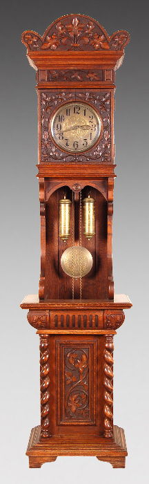 Gustav Becker Grandfather Clock
