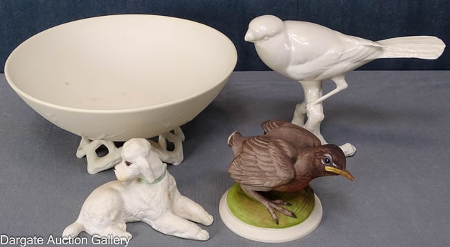 (4) BOEHM PORCELAIN PIECES