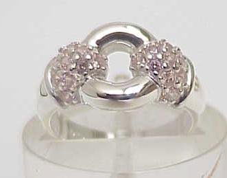 Pink diamond ring size 6