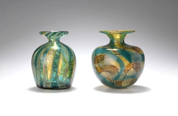 345: Mdina Glass, Ta Qali, Malta, Vase, 1987 : Lot 345