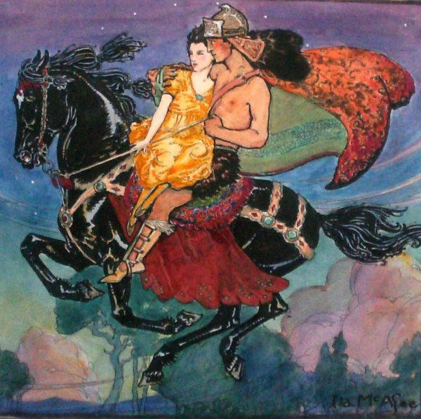 Image result for pic of lovers on horseback