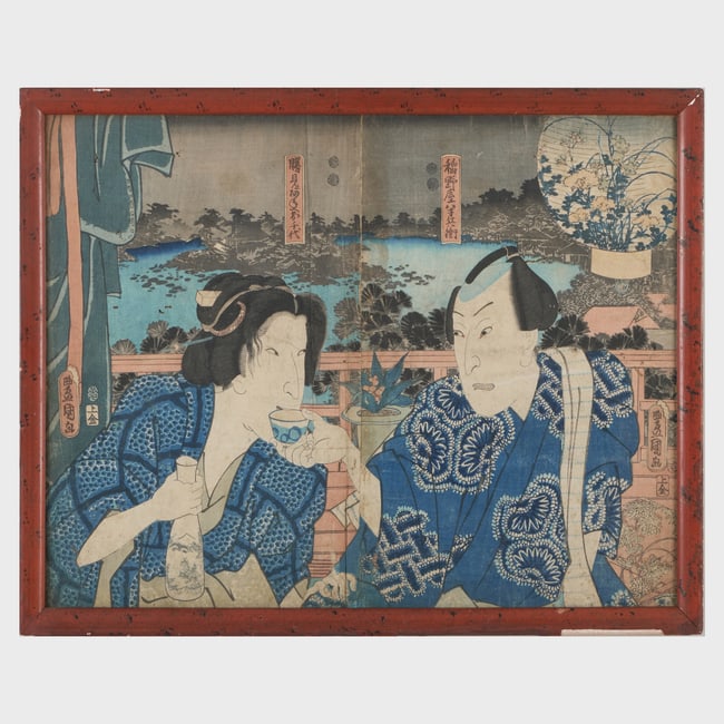 Group of Three Japanese Prints