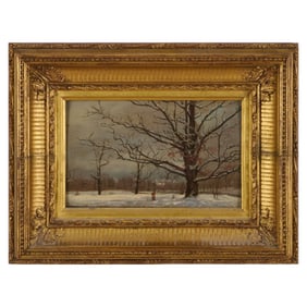 European School: Snowy Landscape