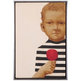 Arne Charles Besser (1935-2012): Boy with Lollipop