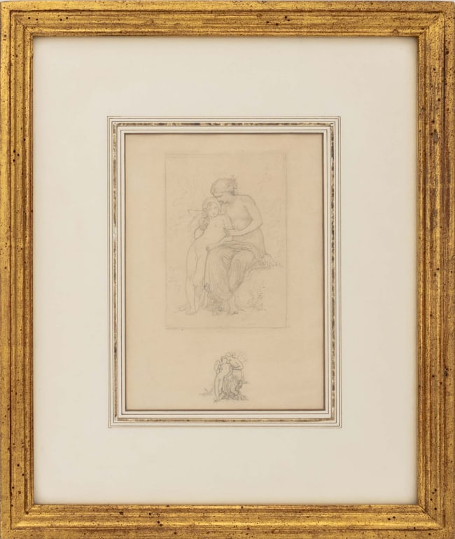William Adolphe Bougureau Venus and Cupid