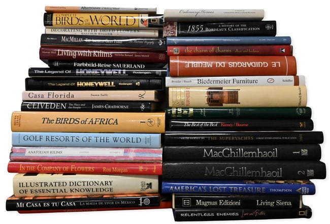Approximately 67 Assorted Reference and Decorative Coffee Table Books