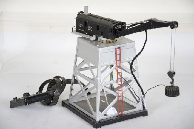Clean Lionel 182 Magnetic Crane : Lot 458 p h crane controller wire diagram 