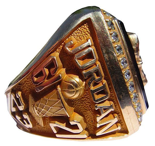 1991 Michael Jordan Chicago Bulls Championship Ring Sa