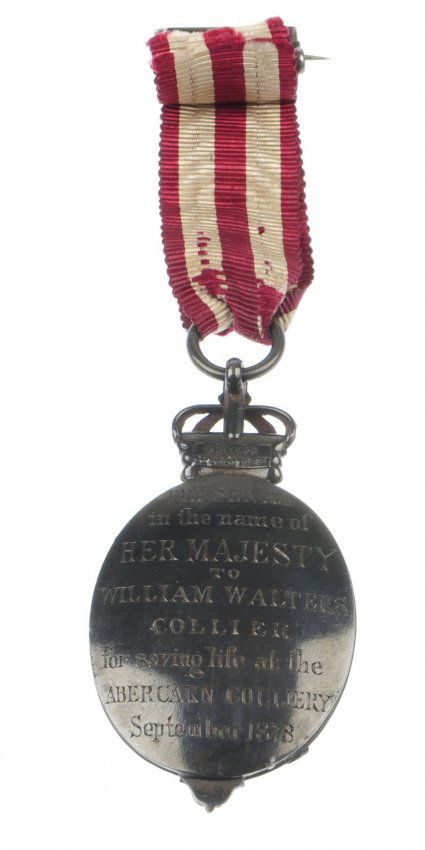 Albert Medal, 2nd Class for Gallantry in Saving Life on Lot 396