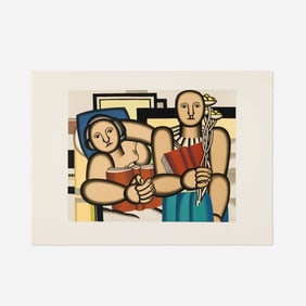 Fernand Leger, La lecture