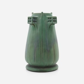 Orlando Giannini for Teco Pottery, Rare vase, model 167