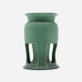 Jeremiah Kiersted Cady for Teco Pottery, Rare vase, model 171