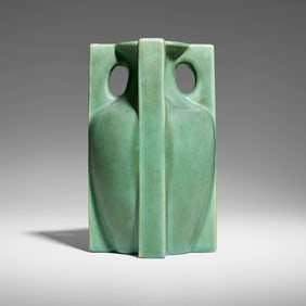 William Day Gates for Teco Pottery, Vase, Model 435A