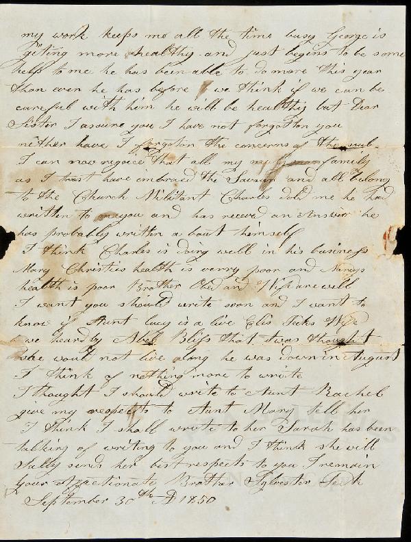 67: Gold Rush letter 1850 Isthmus of Panama : Lot 67