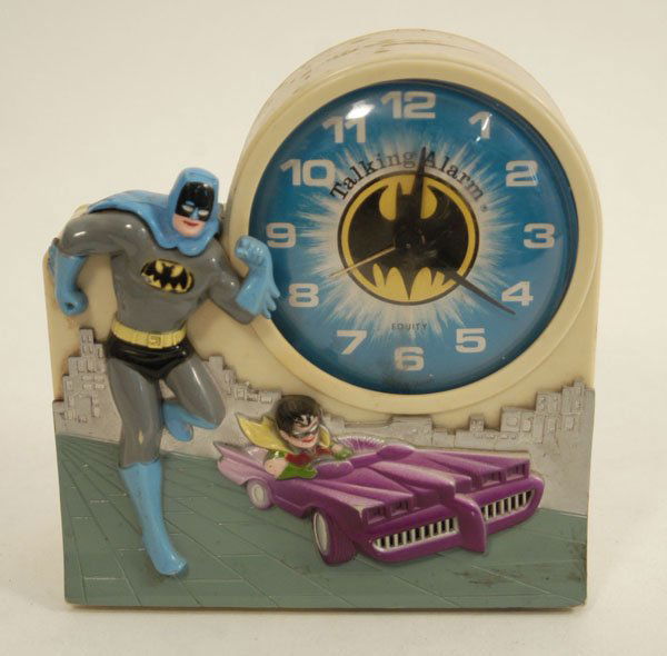 455: Batman and Robin Clock, c. 70s : Lot 455