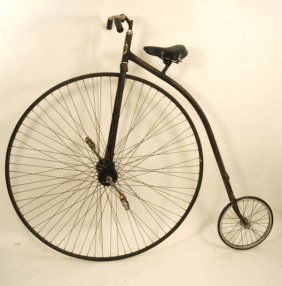 618: Jacksons Antique-Style Big Wheel Bicycle : Lot 618