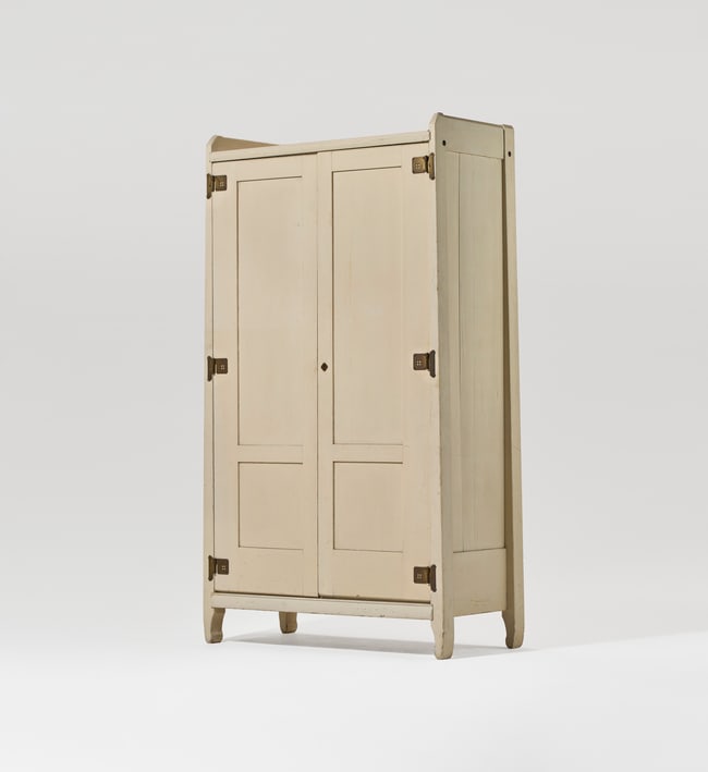 RICHARD RIEMERSCHMID (1868-1957) Linen Cabinet, circa 1905