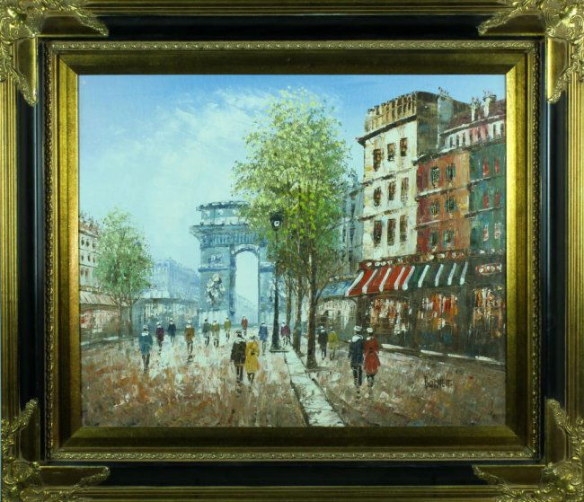 Caroline C. Oil Painting on Board Lot 294