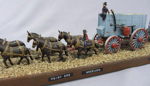 Borax 20 Mule Team Wagon Train Model : Lot 1411