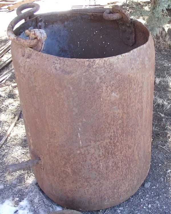 Antique Arabela Mine Ore Bucket Lot 2084