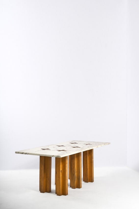 xx Andrea Salvetti (1967-2017) Dining table - 'Apuano' model