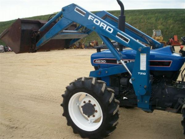 Ford 7310 loader #3